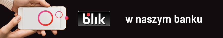 baner reklamowy usługi BLIK